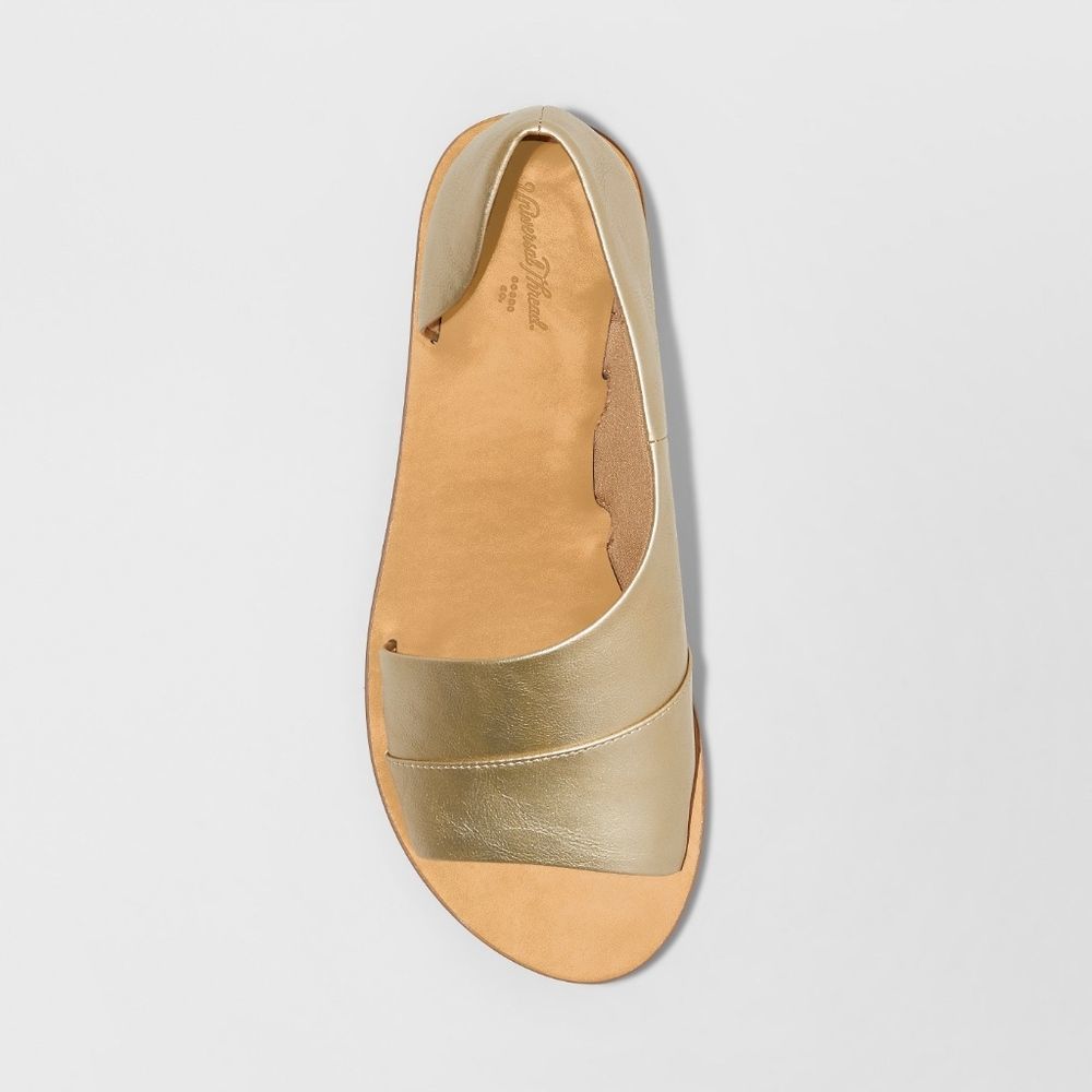 Universal Thread Lissa Asymmetrical Slide Sandals - Picture 2 of 4